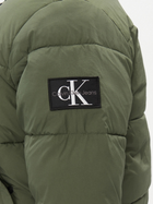 Kurtka puchowa męska Calvin Klein J30J324072 S Zielona (8720108501064) - obraz 4