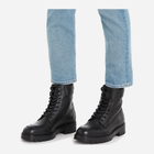 Trapery męskie skórzane wysokie sznurowane Calvin Klein Jeans YM0YM00847 black 40 Czarne (8720108601047) - obraz 5