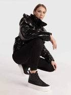 Жіночі кеди високі Calvin Klein Jeans YW0YW01180 37 Чорні (8720108603089) - зображення 6