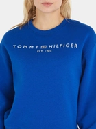 Світшот жіночий Tommy Hilfiger WW0WW39791 M Синій (8720645400394) - зображення 3