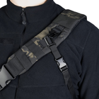 Тактичний однолямковий рюкзак Camotec з прихованим відділенням для зброї TCB Multicam Black - зображення 6