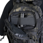 Тактичний однолямковий рюкзак Camotec з прихованим відділенням для зброї TCB Multicam Black - зображення 7