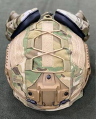 Кавер тактичний multicam для шолома на каску ARCH PGD Denmark кавер мультикам фаст без вух чохол на шолом M - зображення 1