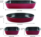 Набір форм для запікання Stoneline Casserole Dish 4 шт (4020728217890) - зображення 3