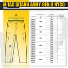 M-Tac брюки Army Gen.II NYCO Мультикам 28/30 - изображение 6