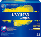 Тампони Tampax Compak Regular 22 шт (4015400715320) - зображення 1