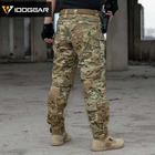 Штани тактичні IDOGEAR G3 Combat Pants з наколінниками Розмір XL Мультикам - зображення 4