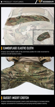 Штани тактичні IDOGEAR G3 Combat Pants з наколінниками Розмір XL Мультикам - зображення 8
