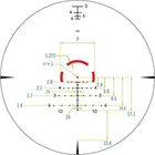 Прицел оптический Vortex Strike Eagle 1-8x24 сетка AR-BDC для АК 47 (080821) - изображение 3