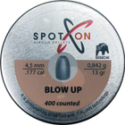 Кулі для пневматики Spoton Blow Up 0.84 гр кал.4.5мм 400шт (050845) - зображення 2