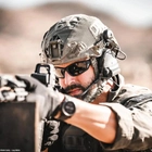 Тактические очки для военных баллистические BOLLE SWAT с дымчатыми линзами для стрельбы (3003) - изображение 3