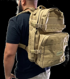 Рюкзак MFT Ambush тактический 40 литров коричневый (2620) - изображение 4
