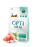 Сухой корм для котят Optimeal со вкусом курицы