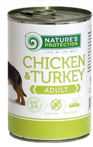 Влажный корм для собак Nature's Protection Adult Chicken & Turkey с курицей и индейкой