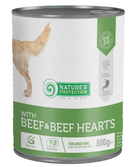 Влажный корм для взрослых собак Nature's Protection with Beef & Beef Hearts