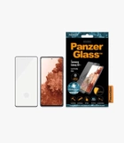 Захисне скло PanzerGlass Samsung Galaxy S21+ FP CaseFriendly, AntiBacterial, Black (7257) - зображення 5