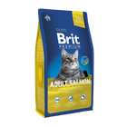 Сухий корм для кішок Brit Premium by Nature Cat Adult Salmon з лососем