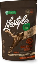 Сухой корм Nature's Protection Lifestyle Salmon&Krill Sterilised Adult