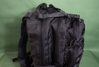 Штурмовой рюкзак Кіраса на 35 литров кордура черный 942 - изображение 2