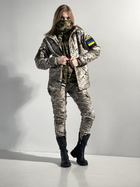 Зимний костюм 'Terra Hot' светлый пиксель женский + бафф хаки и перчатки 3XL - изображение 9