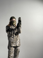 Зимний костюм 'Terra Hot' светлый пиксель женский + бафф хаки и перчатки 2XL - изображение 5