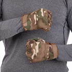 Перчатки тактичні із закритими пальцями Military Rangers BC-8816 Камуфляж Multicam розмір: M - зображення 4