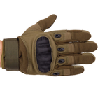 Перчатки тактичні із закритими пальцями SP-Sport BC-8798 Оливковий розмір: M - зображення 4