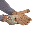 Перчатки тактичні із закритими пальцями Military Rangers BC-9878 Камуфляж Multicam розмір: L - зображення 3