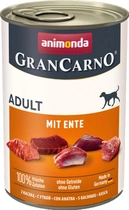 Mokra karma dla psów Animonda GranCarno Adult z kaczka 400 g (4017721828017) - obraz 1