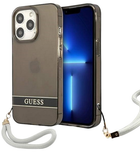 Панель Guess Translucent Strap для Apple iPhone 13/13 Pro Black (3666339040611) - зображення 1