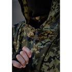 Плащ-намет із люверсами/ Дощовик пончо для військових/ тактичний камуфляж піксель - зображення 5