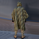 Плащ-палатка с люверсами/ Дождевик пончо для военных/ тактический камуфляж пиксель - изображение 8