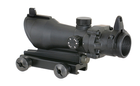 Коліматор ACOG 1X32 Rifle Red Dot Sight — Black [Aim-O] (для страйкбола) - зображення 3