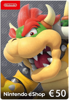 Nintendo eShop Card 50 EUR | Європа