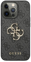 Панель Guess 4G Big Metal Logo для Apple iPhone 13 Pro Max Gray (3666339024826) - зображення 1