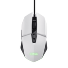 Мышь компьютерная Trust GXT 109W Felox проводная/6400dpi Белый (25066)