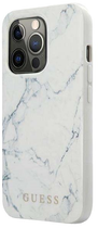 Etui plecki Guess Marble do Apple iPhone 13 Pro Max White (3666339033583)