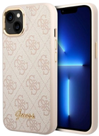 Панель Guess Vintage Gold Logo для Apple iPhone 14 Plus Pink (3666339065331) - зображення 1