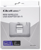 Адаптер Qoltec USB Wi-Fi Standard N (5901878505046) - зображення 7