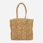 Torebka shopper damska Art Of Polo Tr22161-1 Beżowa (5902021188048) - obraz 1