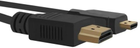 Kabel Qoltec HDMI A męski - Micro HDMI D męski 1 m (5901878505091) - obraz 1