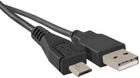 Kabel Qoltec USB Type A męski - micro USB Type B męski 1 m (5901878505213) - obraz 1