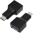 Adapter Qoltec USB 3.0 A żeński - USB 3.1 Type-C męski (5901878505053) - obraz 2