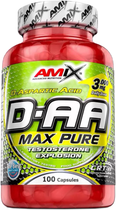 Бустер тестостерону Amix D-AA Max Pure 100 капсул (8594159535756) - зображення 1