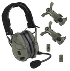 Тактичні навушники Noise Reduction Tactical Headset - изображение 6