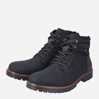 Чоловічі зимові черевики з мембраною Rieker F3611-00 40 26.1 см Чорні (4061811034765) - зображення 4