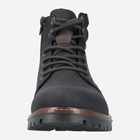 Чоловічі зимові черевики з мембраною Rieker F3611-00 43 28 см Чорні (4061811034796) - зображення 5