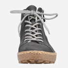 Жіночі зимові черевики Rieker N1020-45 36 23.7 см Сірі (4060596817594) - зображення 5