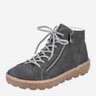 Жіночі зимові черевики Rieker N1020-45 39 25.5 см Сірі (4060596817624) - зображення 3