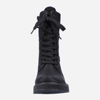 Жіночі зимові черевики високі з мембраною Rieker 72048-01 37 24.2 см Чорні (4060596658081) - зображення 5